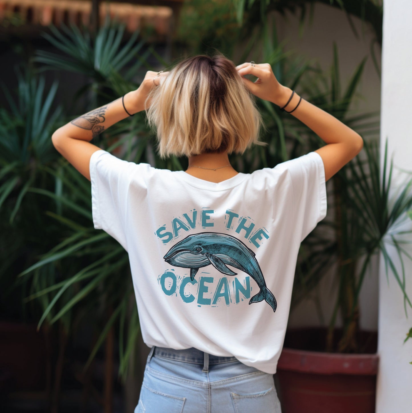 Save The Ocean Whale Shirt