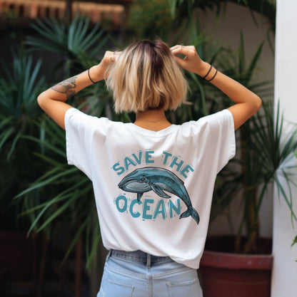 Save The Ocean Whale Shirt