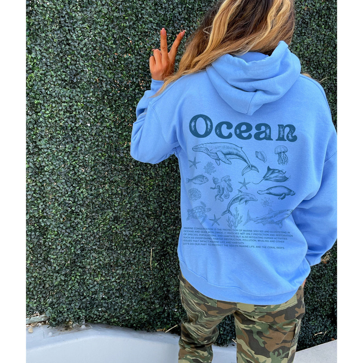 Ocean Inspired Style Hoodie