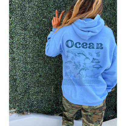 Ocean Inspired Style Hoodie