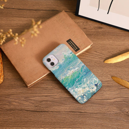 Sea Wave Oil Painting Case