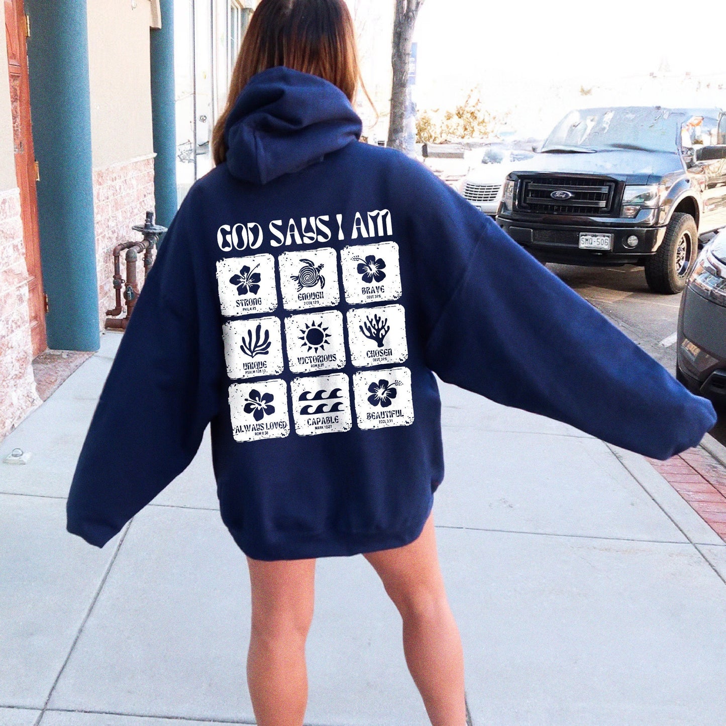 Faith Ocean Hoodie