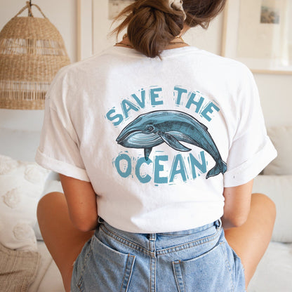 Save The Ocean Whale Shirt