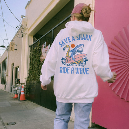 Save A Shark Hoodie V2