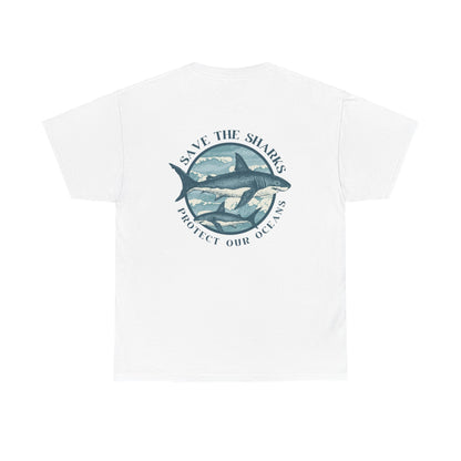 Save The Sharks Tee New