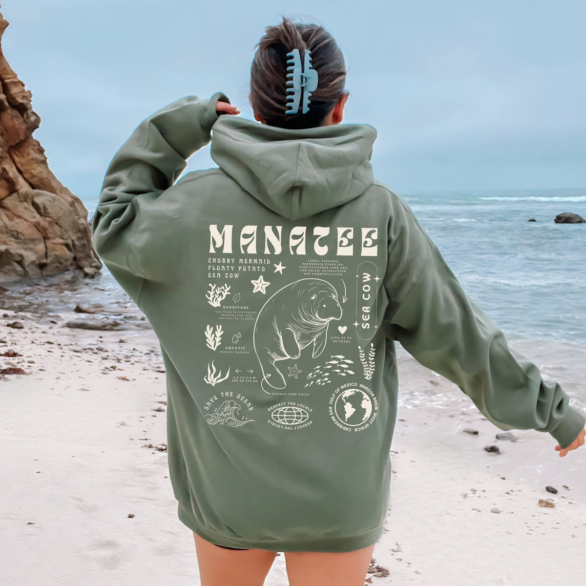 The Protect The Manatee Hoodie