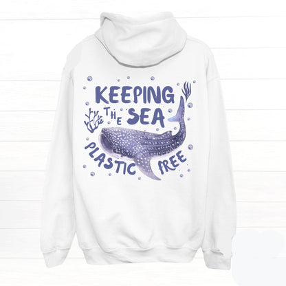 Plastic Free Whale Shark Hoodie