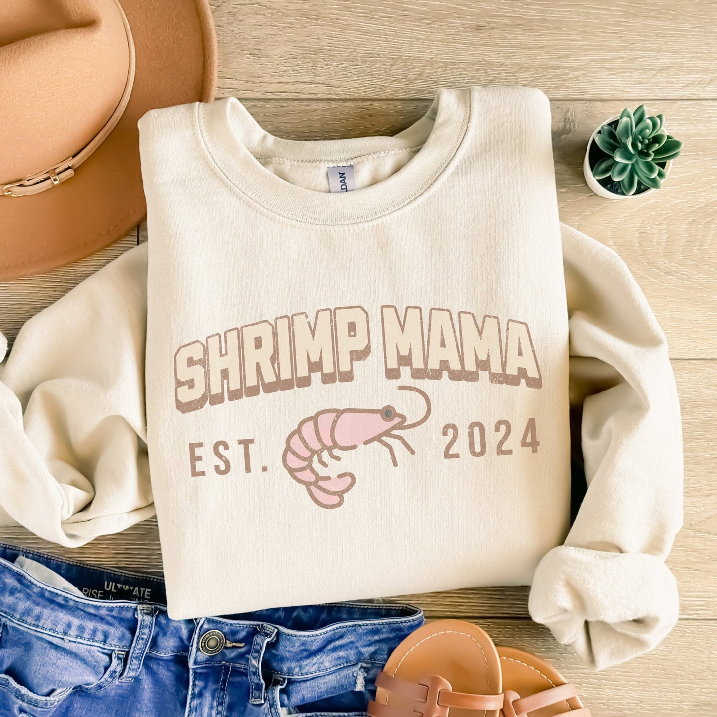 Shrimp Mama Sweater