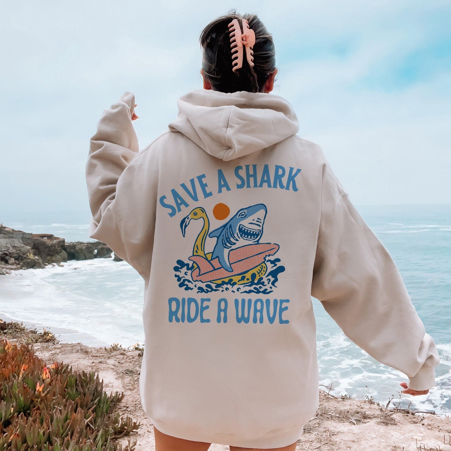 Save A Shark Hoodie