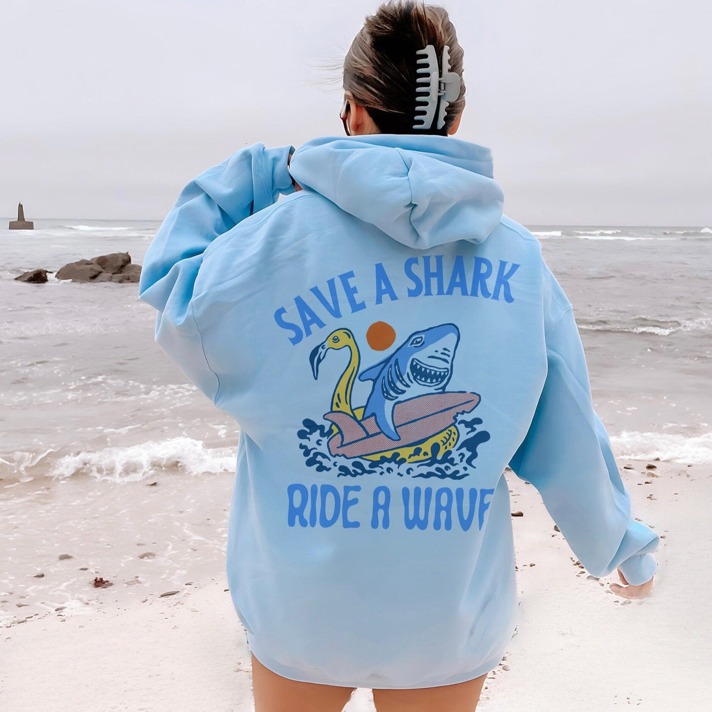 Save A Shark Hoodie V2