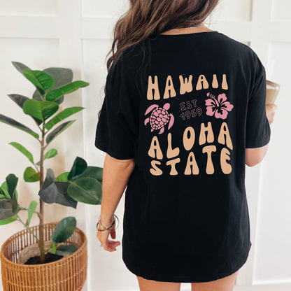 Aloha Flower Tee V2