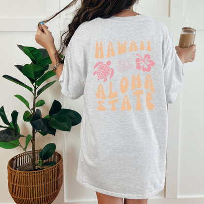 Aloha Flower Tee V2