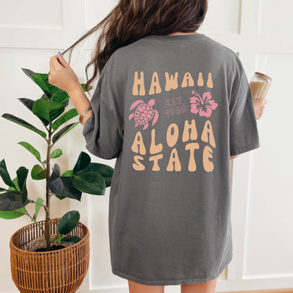 Aloha Flower Tee V2