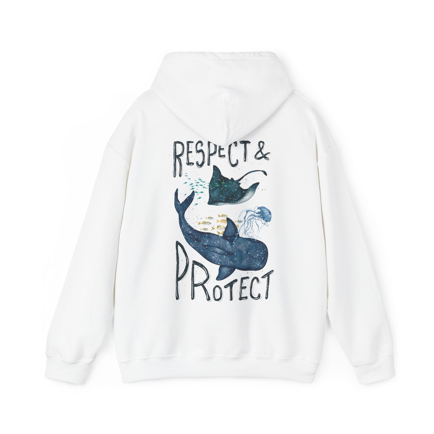 Whale Shark Respect Hoodie