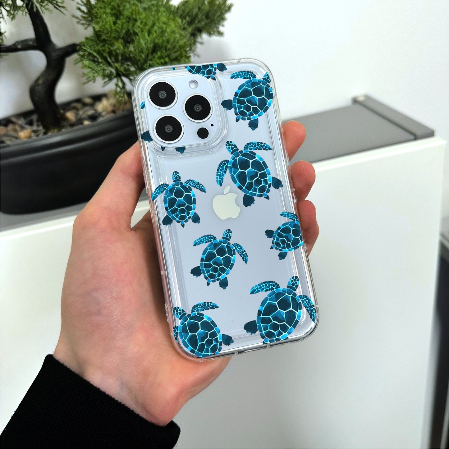 Clear Sea Turtle Case