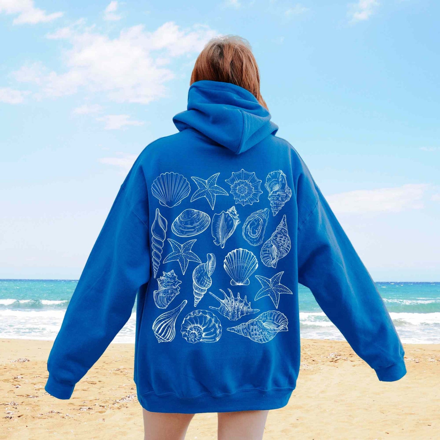 Seashells Ocean Hoodie