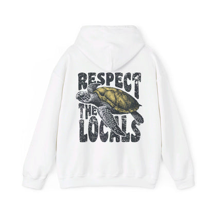 Respect The Locals Turtle Hoodie