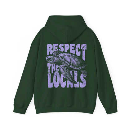 Respect The Locals Turtle Hoodie V2