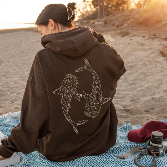Whale Shark Beach Hoodie