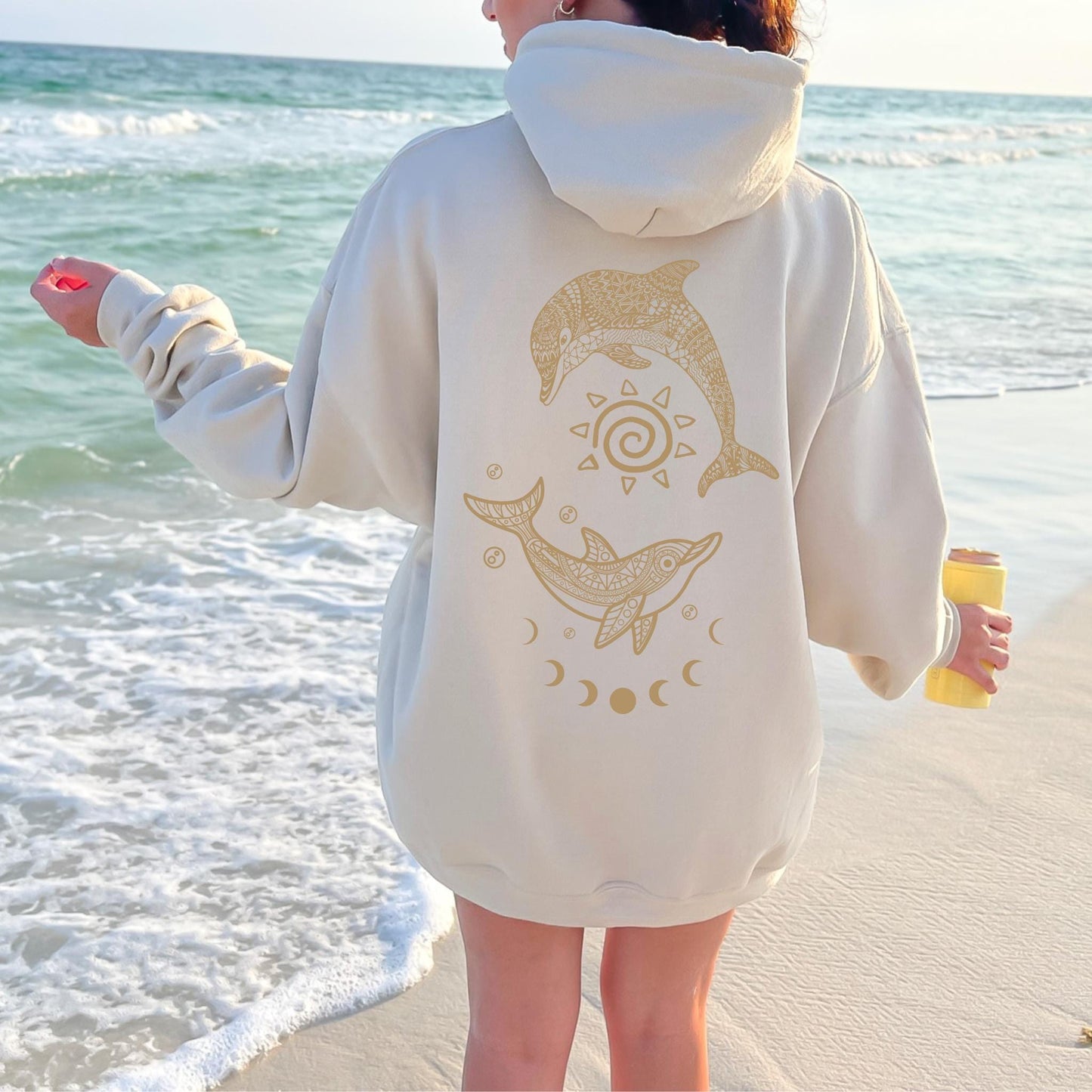 Celestial Dolphin Hoodie