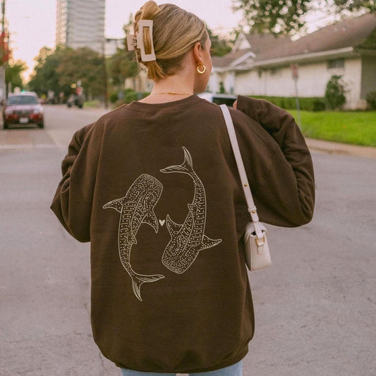 Coconut Girl Shark Sweater