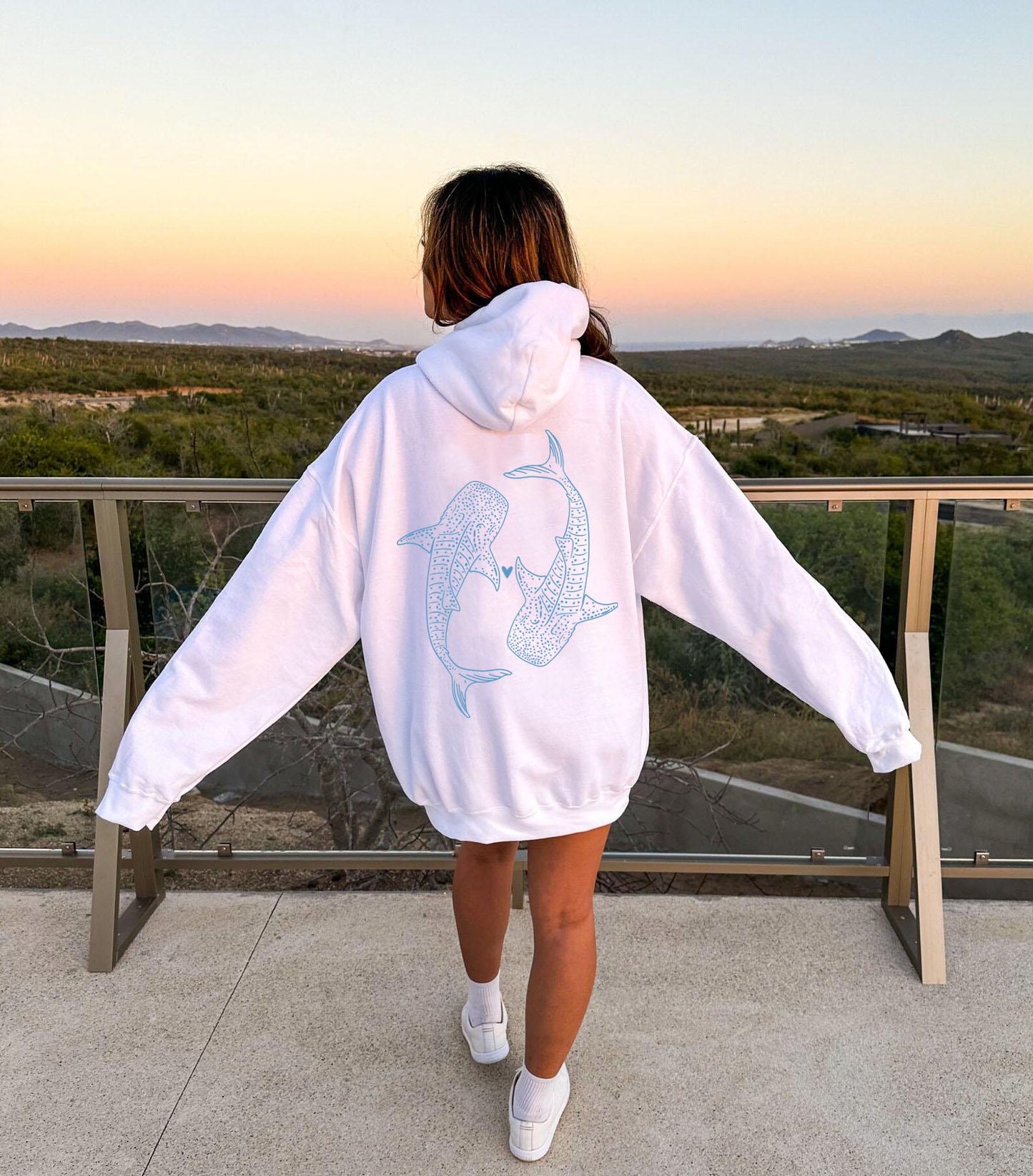 Whale Shark Beach Hoodie