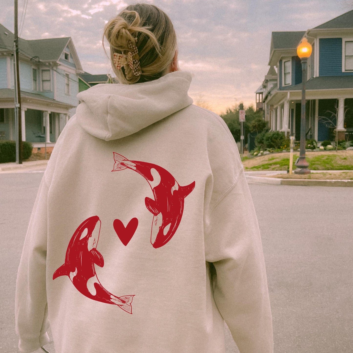 Orca Love Hoodie