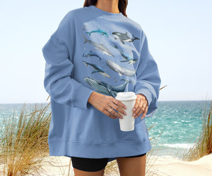 The Whale Crewneck Sweatshirt