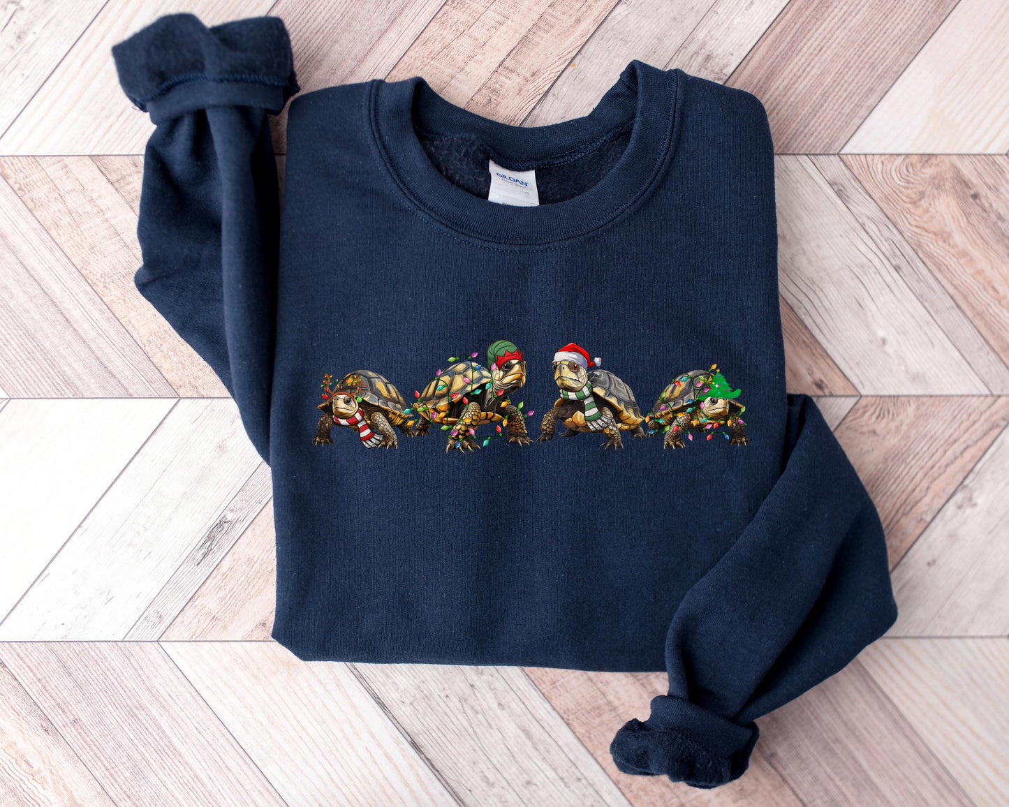 Christmas Turtle Sweater