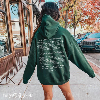 The Lord Is My Shepherd Hoodie