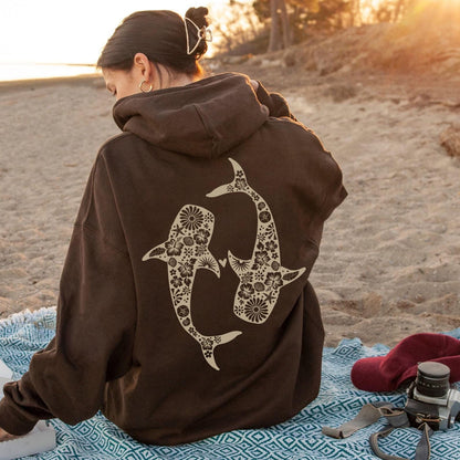 Whale Shark Ocean Beach Hoodie