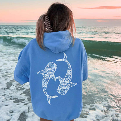 Whale Shark Ocean Beach Hoodie