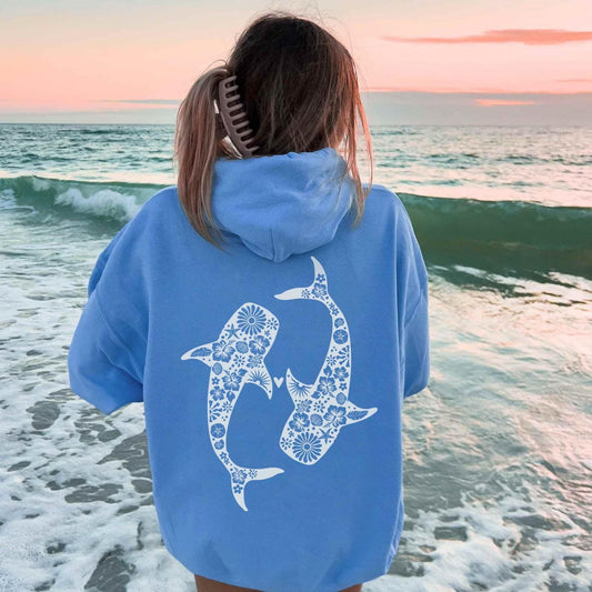 Whale Shark Ocean Beach Hoodie