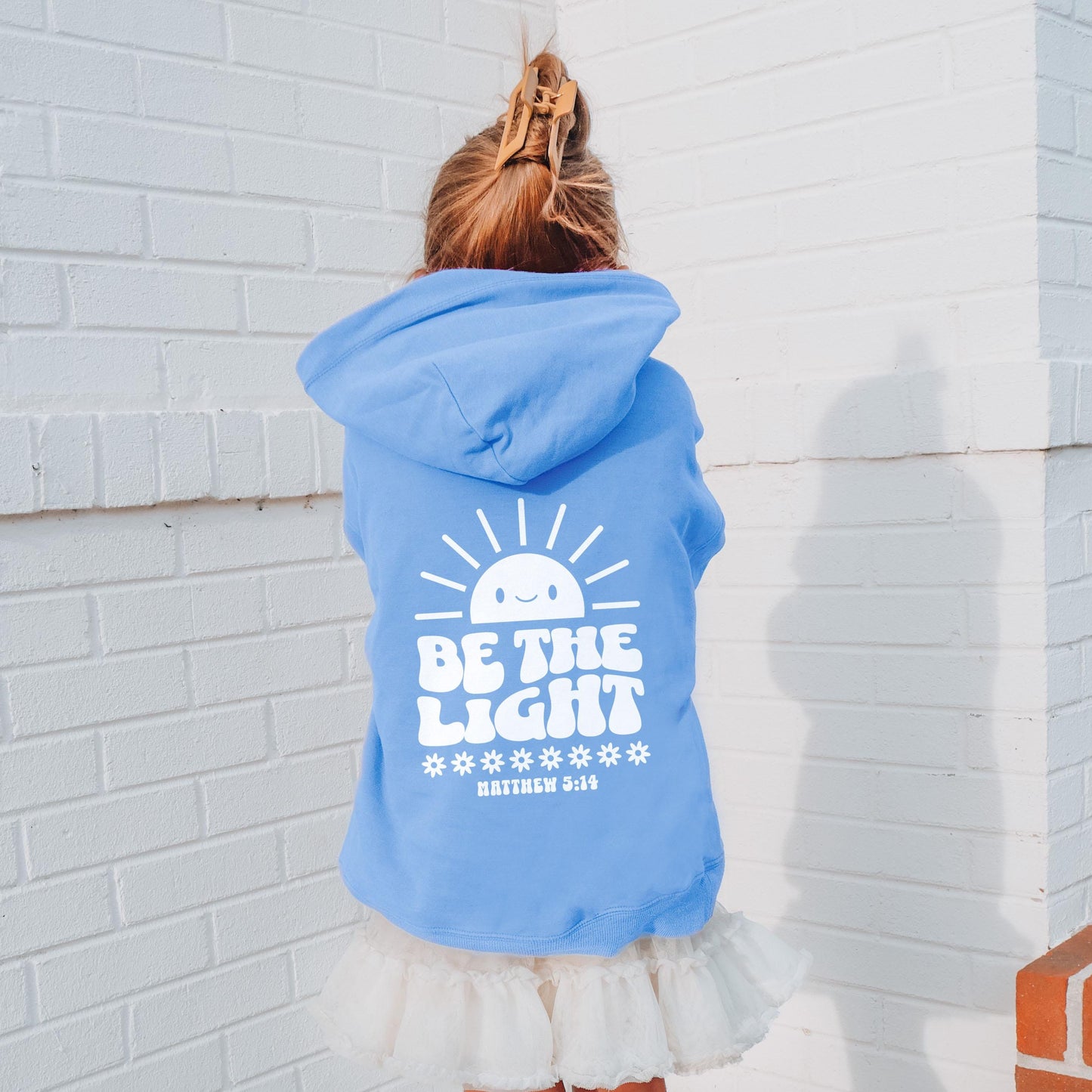 Kids Christian Hoodie Be The Light
