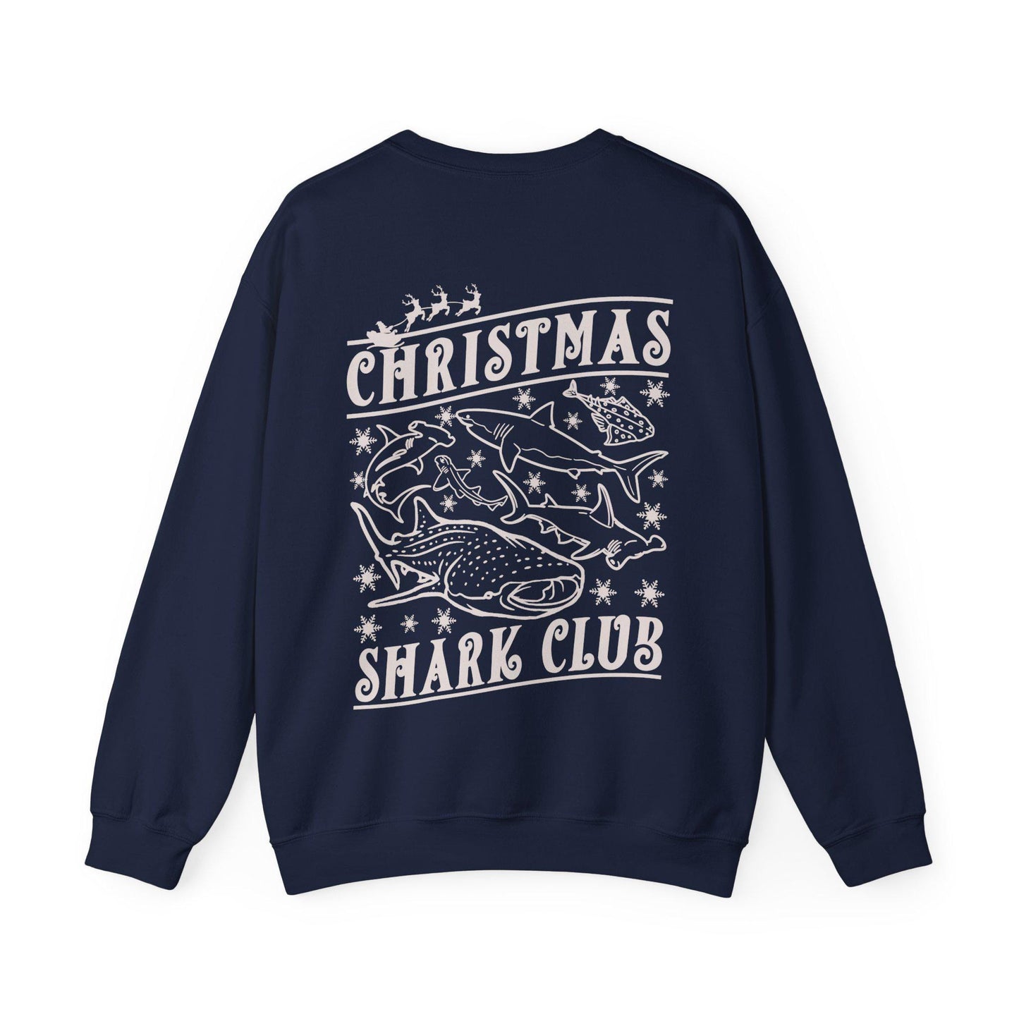 Christmas Shark Club Sweater