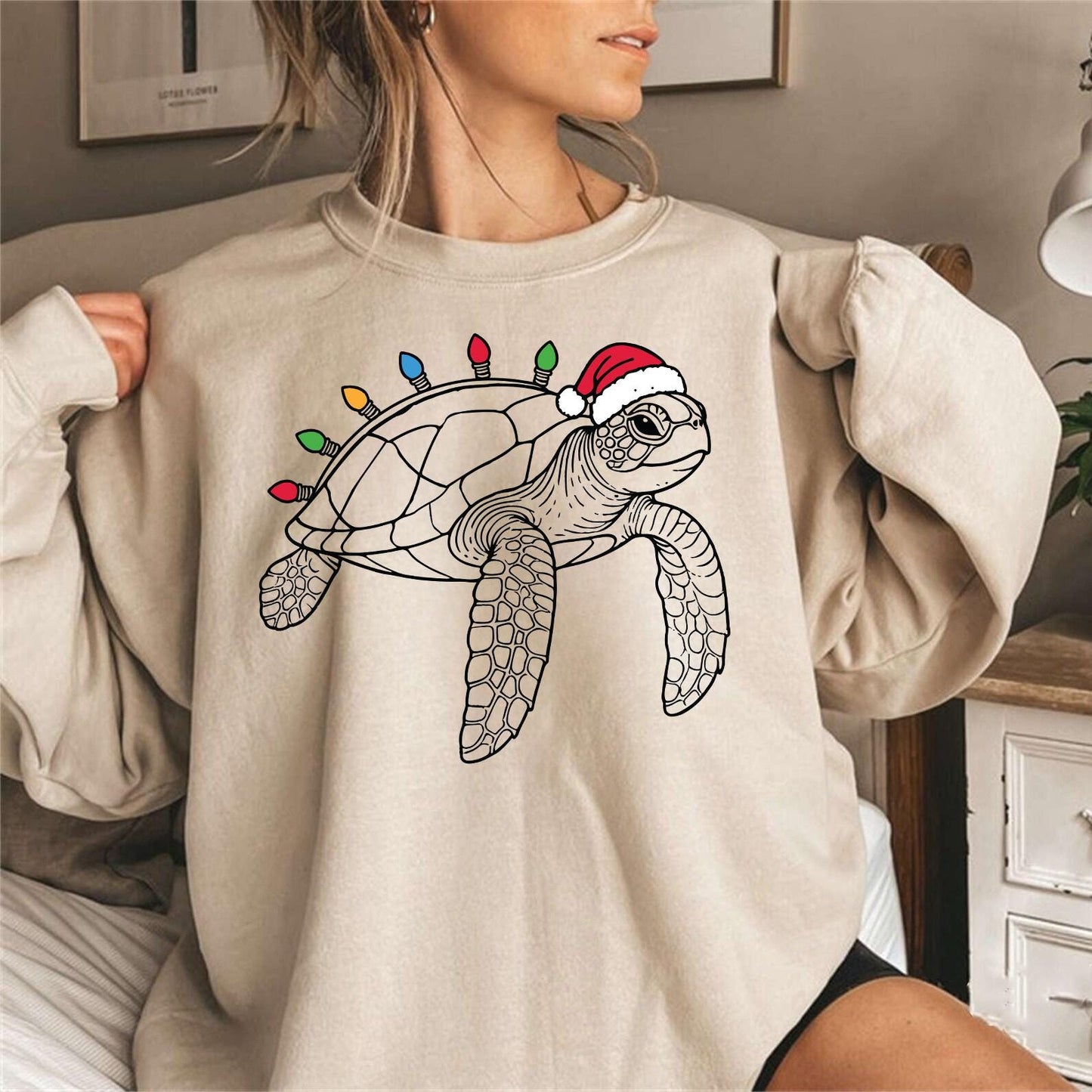 Christmas Turtle Sweater V2