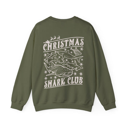 Christmas Shark Club Sweater