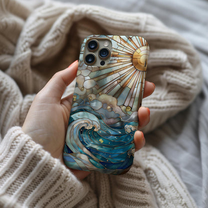 Vintage Ocean Stained Case