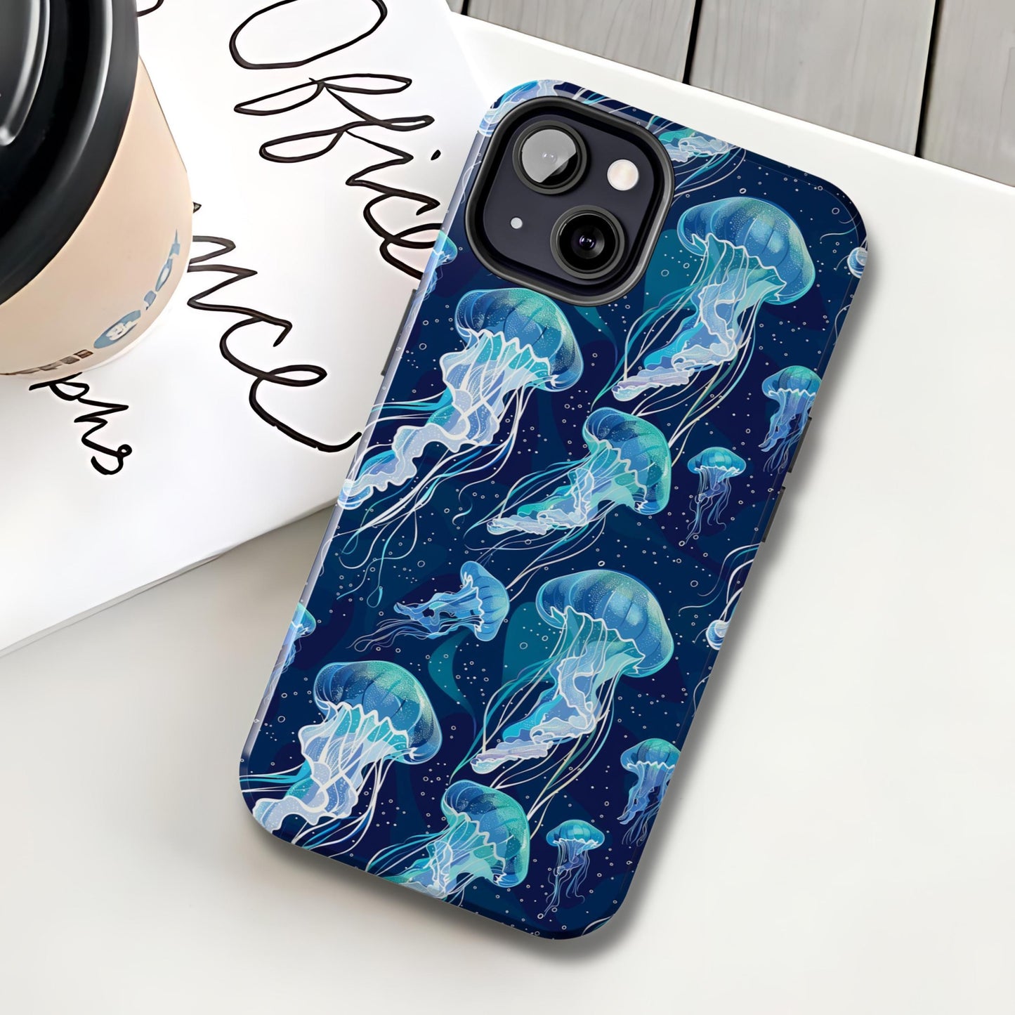Blue Jellyfish Case