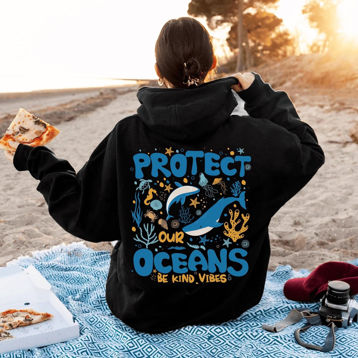 Protect Our Oceans Hoodie V7