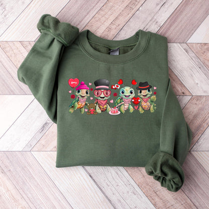 Baby Turtle Valentine Sweater