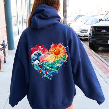 Heart Wave Hoodie