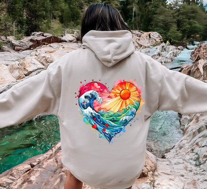Heart Wave Hoodie