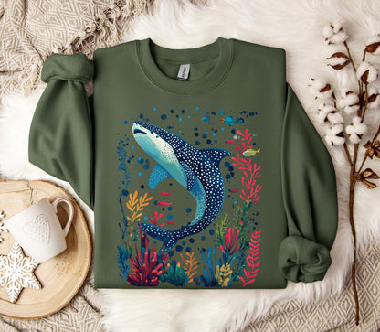 Whale Shark Sweatshirt V5