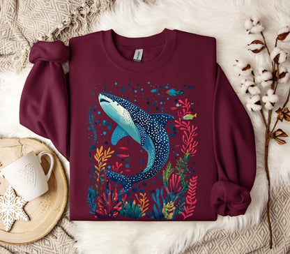 Whale Shark Sweatshirt V5