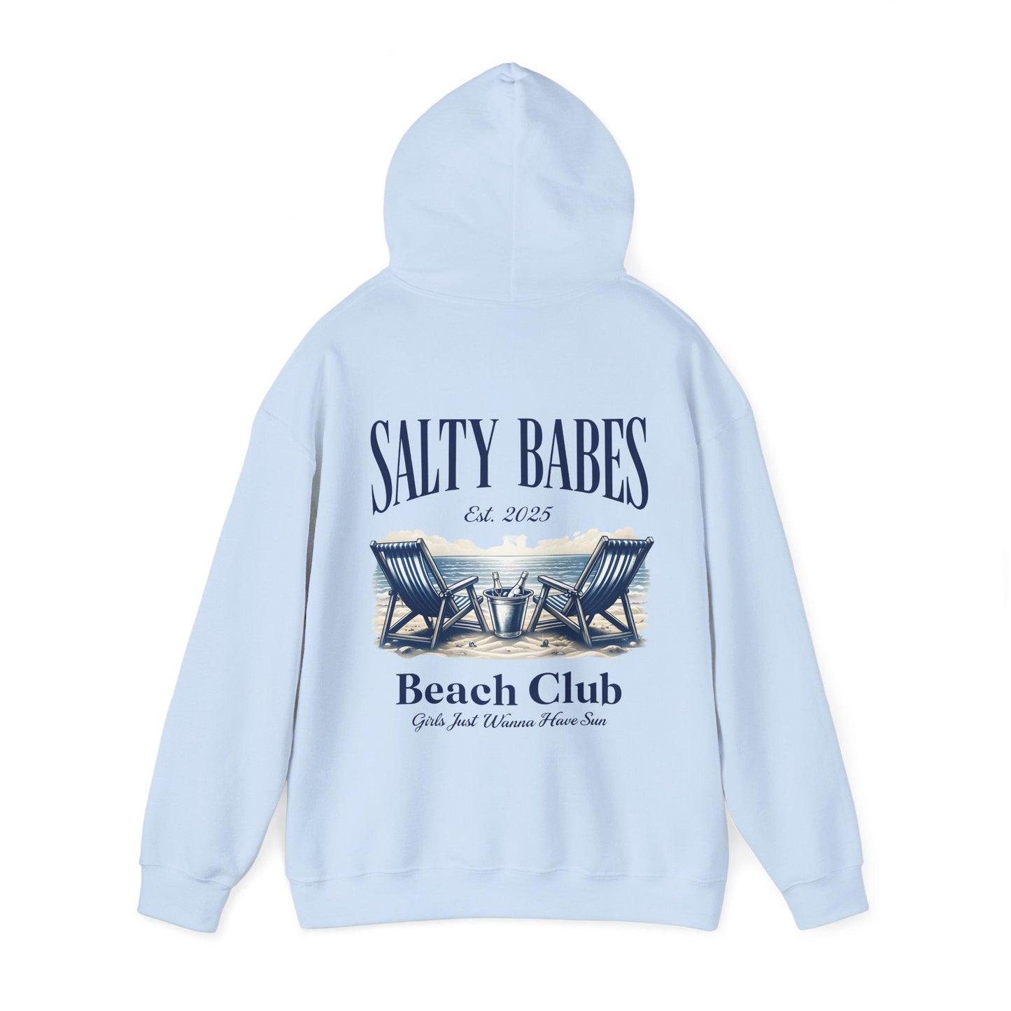 Salty Babes Beach Club Hoodie