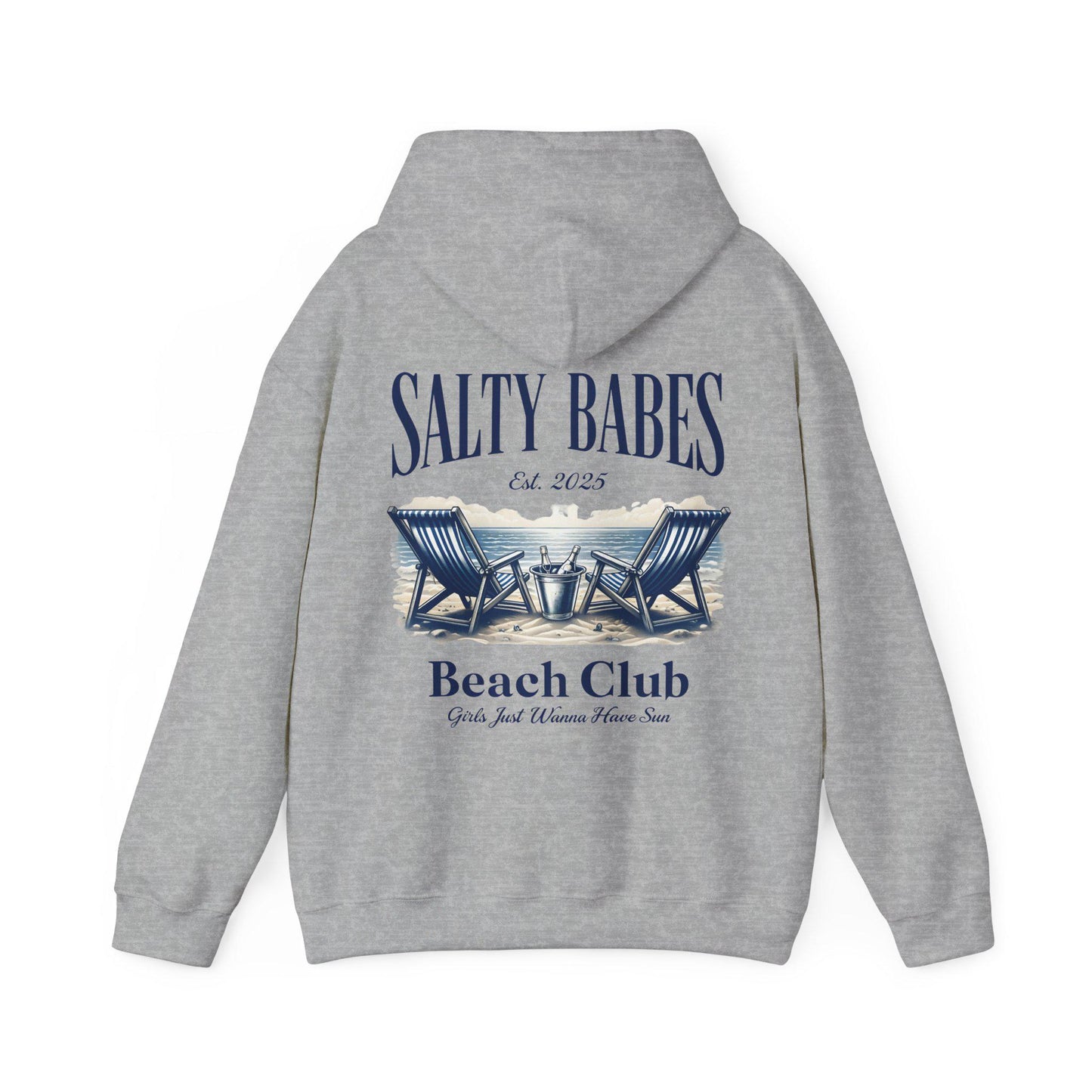 Salty Babes Beach Club Hoodie
