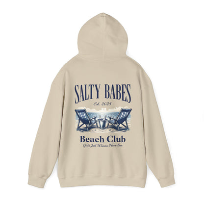 Salty Babes Beach Club Hoodie