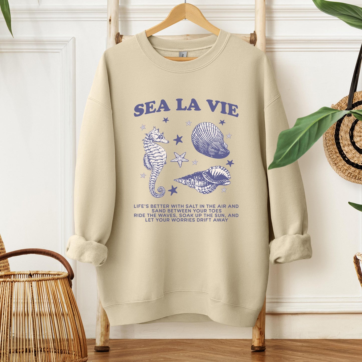 Sea La Vie Coastal Sweatshirt