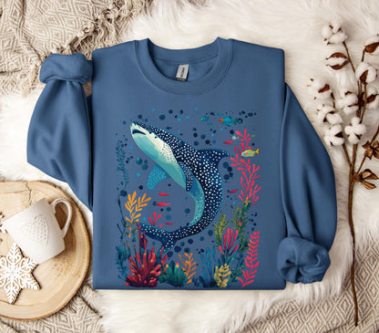 Whale Shark Sweatshirt V5